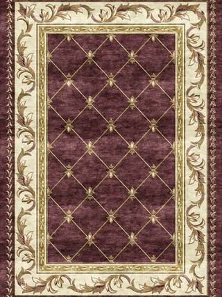 Neoclassic Hand-Tufted Rug Collection rug 1076RE high-resolution preview