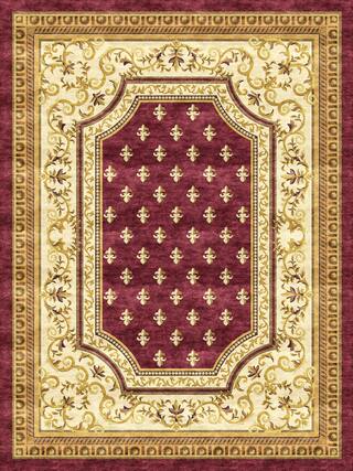 Neoclassic Hand-Tufted Rug Collection rug 1077RE high-resolution preview