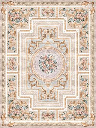 Neoclassic Hand-Tufted Rug Collection rug 1091P high-resolution preview