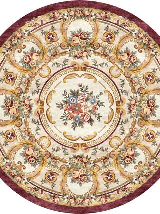 Savonnerie Hand-Tufted Rug Collection rug 1017RE high-resolution preview