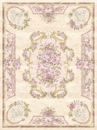 Savonnerie Hand-Tufted Rug Collection rug 1020IV high-resolution preview