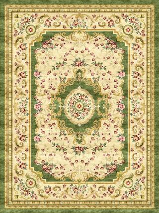 Savonnerie Hand-Tufted Rug Collection rug 1023V high-resolution preview