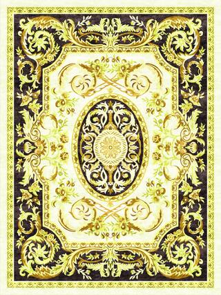 Savonnerie Hand-Tufted Rug Collection rug 1025N high-resolution preview