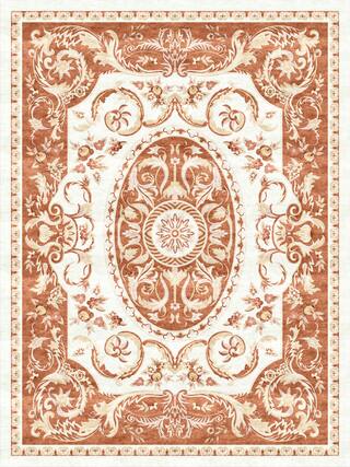 Savonnerie Hand-Tufted Rug Collection rug 1025RE high-resolution preview