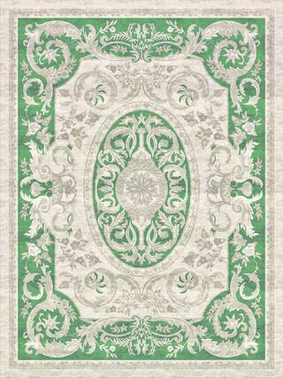 Savonnerie Hand-Tufted Rug Collection rug 1025V high-resolution preview