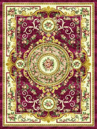 Savonnerie Hand-Tufted Rug Collection rug 1037P high-resolution preview