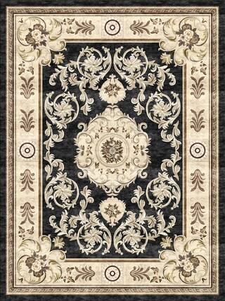 Savonnerie Hand-Tufted Rug Collection rug 1066N high-resolution preview