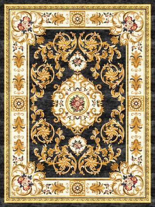 Savonnerie Hand-Tufted Rug Collection rug 1066NG high-resolution preview