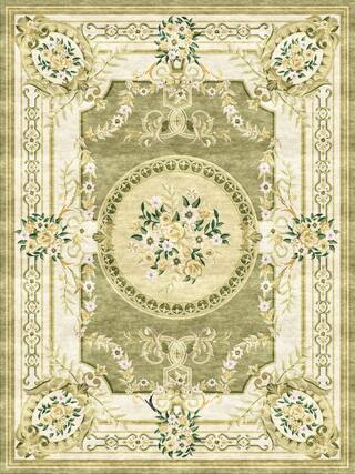 Savonnerie Hand-Tufted Rug Collection rug 1089V high-resolution preview