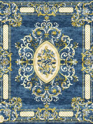 Timeless Hand-Tufted Rug Collection rug 1010BL high-resolution preview