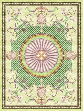 Timeless Hand-Tufted Rug Collection rug 1019IV high-resolution preview
