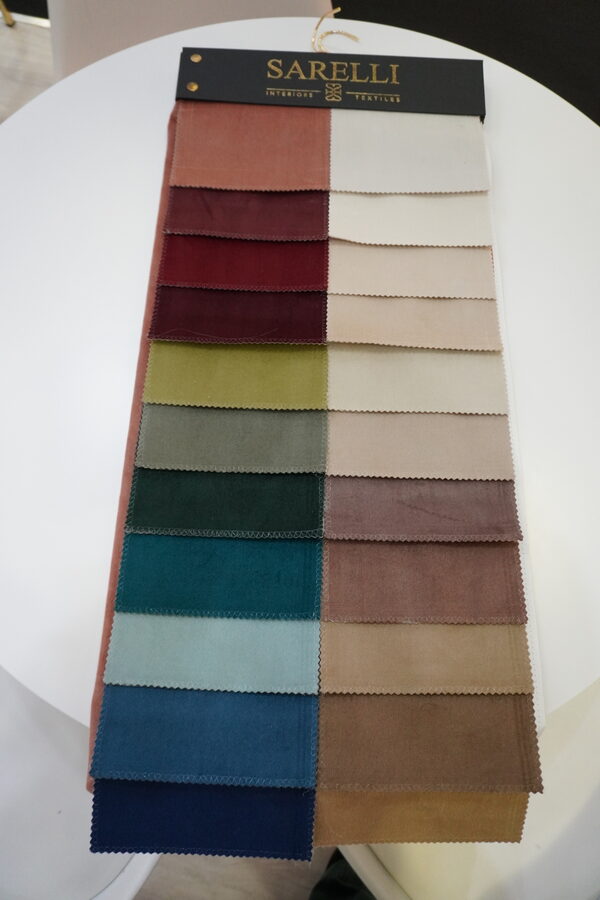 Sarelli Contemporary Velure fabric hanger