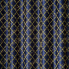 Sarelli Damasque Flower Navy Blue
