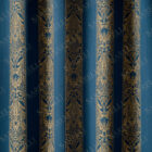 Sarelli Jaqueline Stripe Luxury Blue Gold