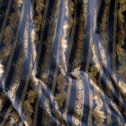 Sarelli Timeless Stripe Night Blue Gold