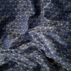Allure Geometric Coordinated Navy Blue