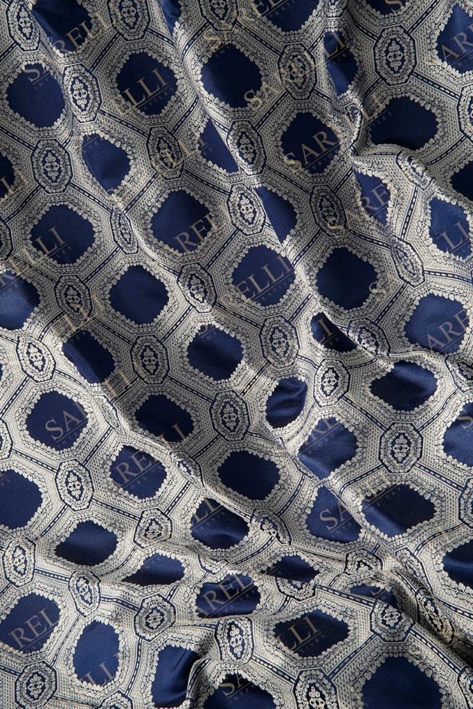 Atelier Geometric Night Blue Silver