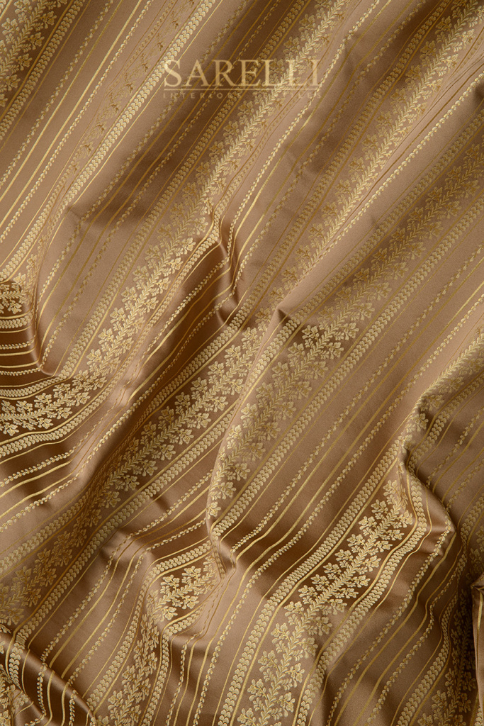 Atelier Stripes Elegant Brown Gold
