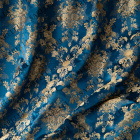 Boheme Flower Luxury Blue Gold