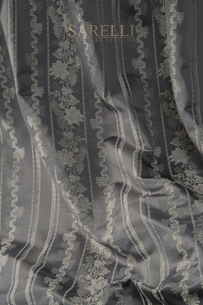 Boheme Stripe Azure Silver