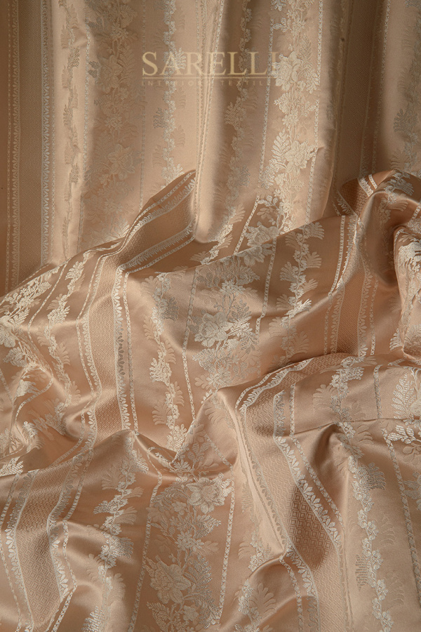 Boheme Stripe Cream Silver