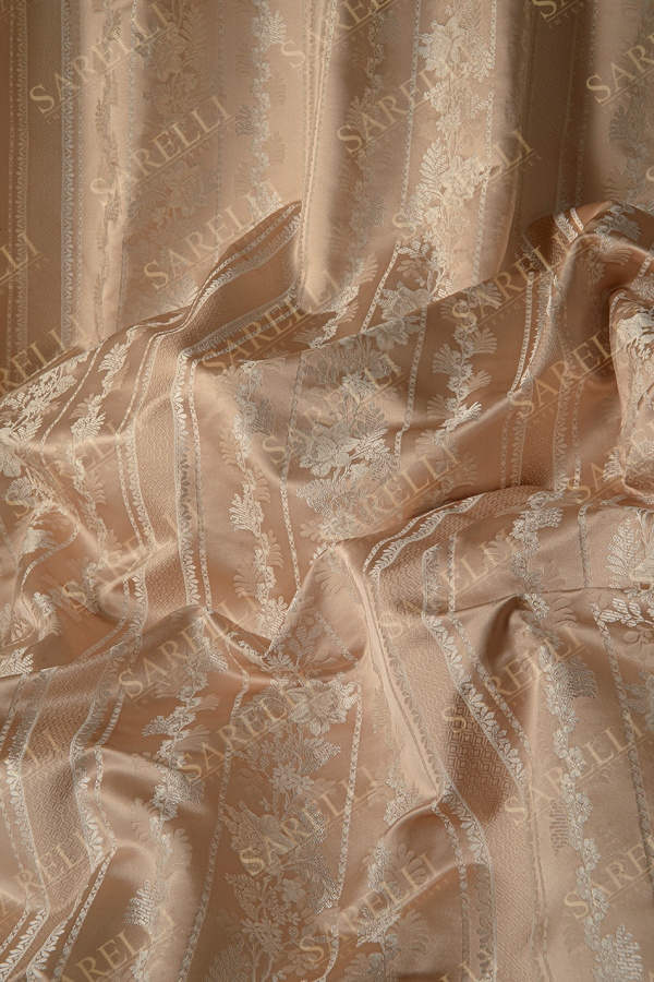 Boheme Stripe Cream Silver
