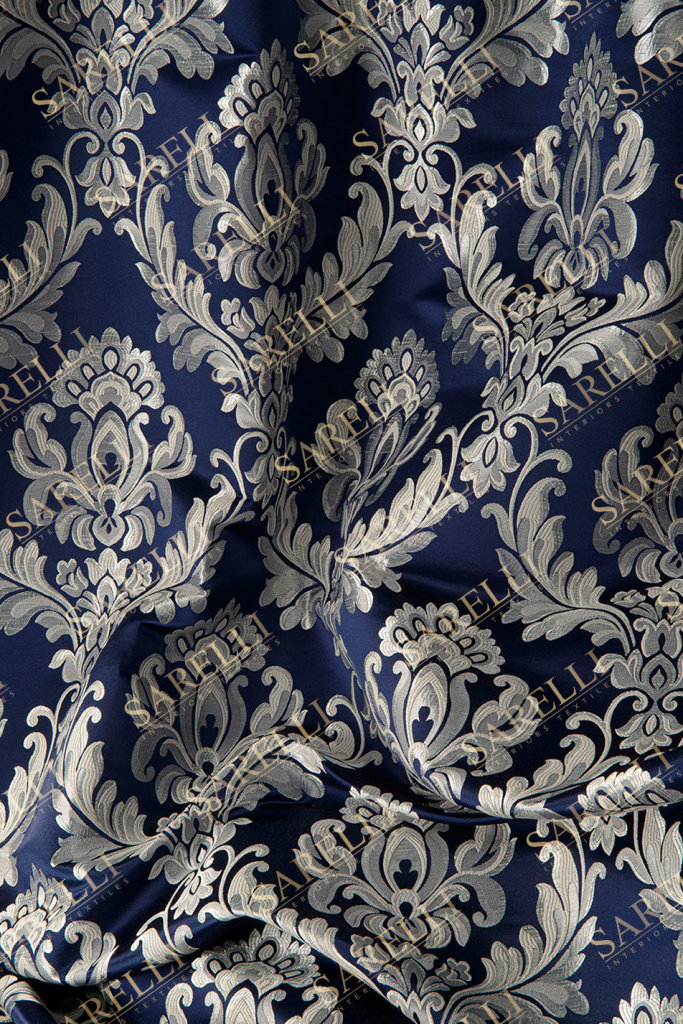Chateau Main Night Blue Silver