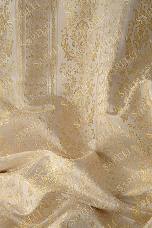 Chateau Stripes Antique White Gold