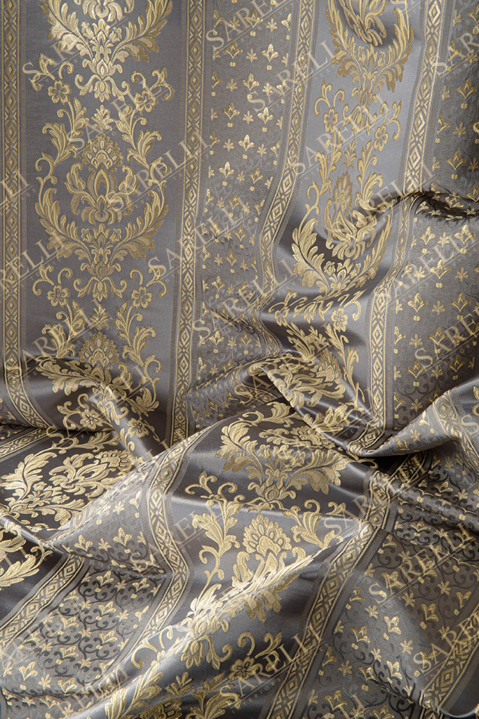 Chateau Stripes Azure Gold