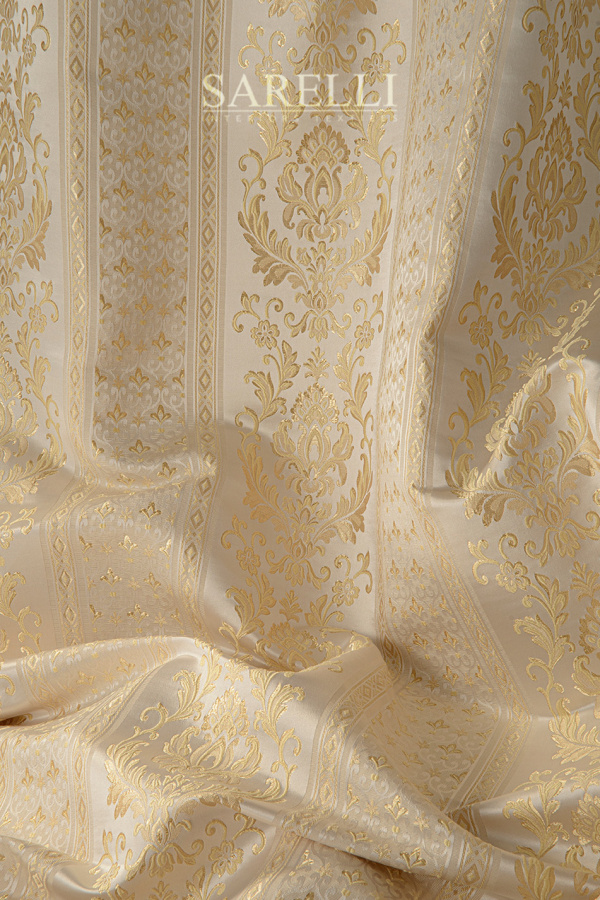 Chateau Stripes Antique White Gold