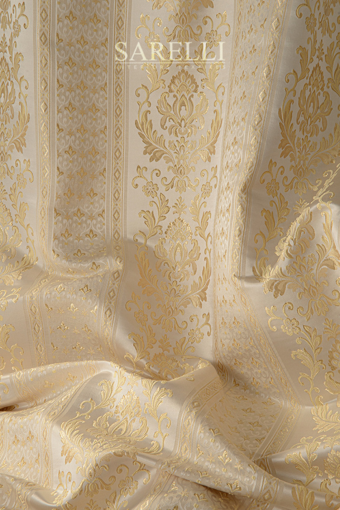 Chateau Stripes Antique White Gold