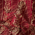 Chateau Stripes Imperial Red Gold