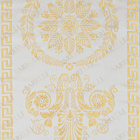 Medallion Main Design Antique White Gold