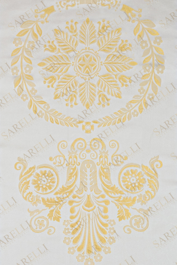 Medallion Main Design Antique White Gold