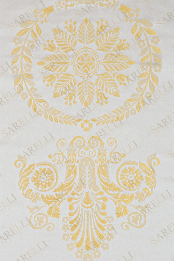 Medallion Main Design Antique White Gold
