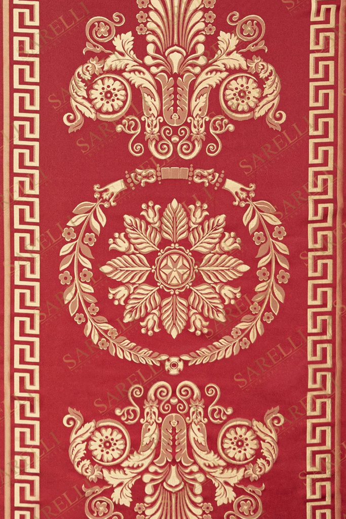 Medallion Main Design Imperial Red