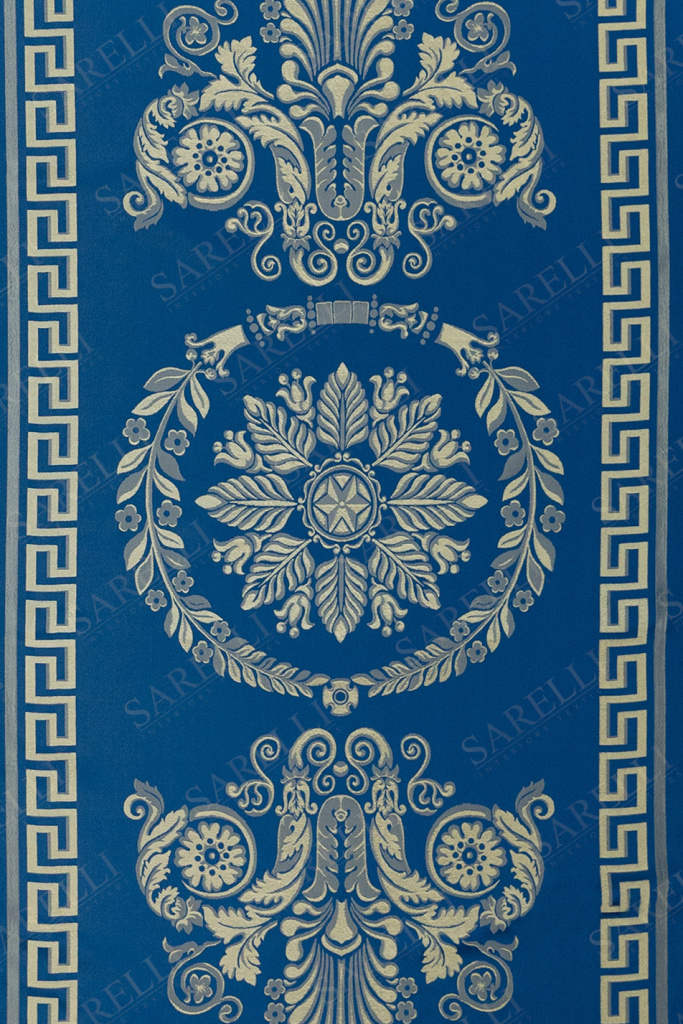 Medallion Main Design Luxury Blue