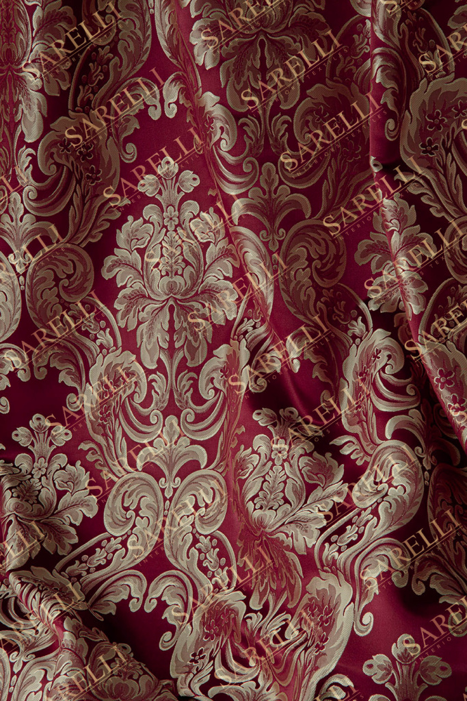 Contessina Flower Cardinal Red Silver