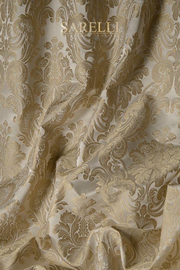 Contessina Flower Elegant Ivory Gold
