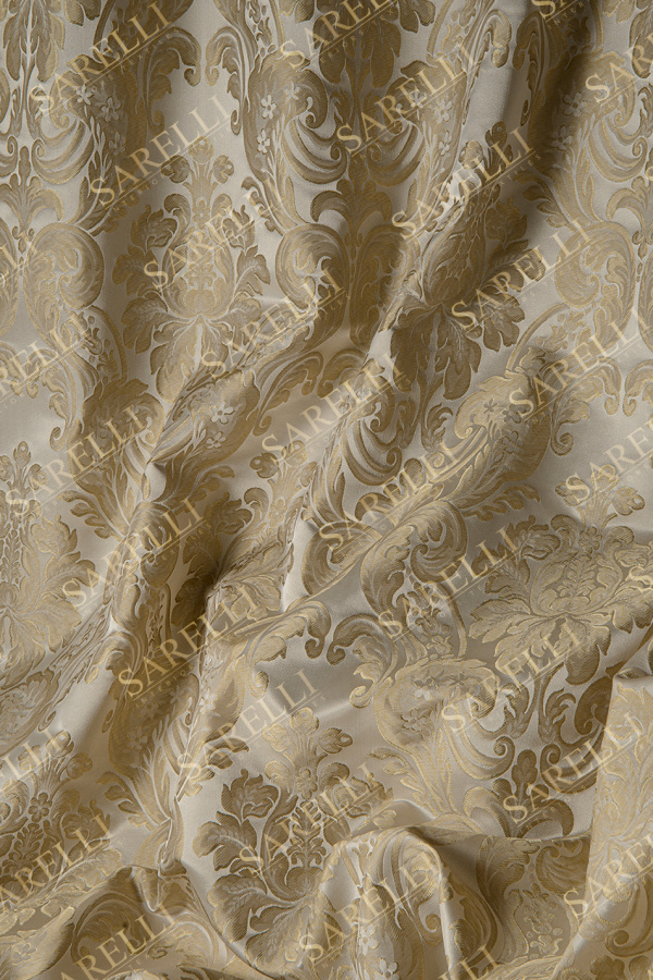 Contessina Flower Elegant Ivory Gold