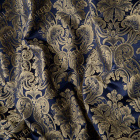 Contessina Flower Navy Blue Gold