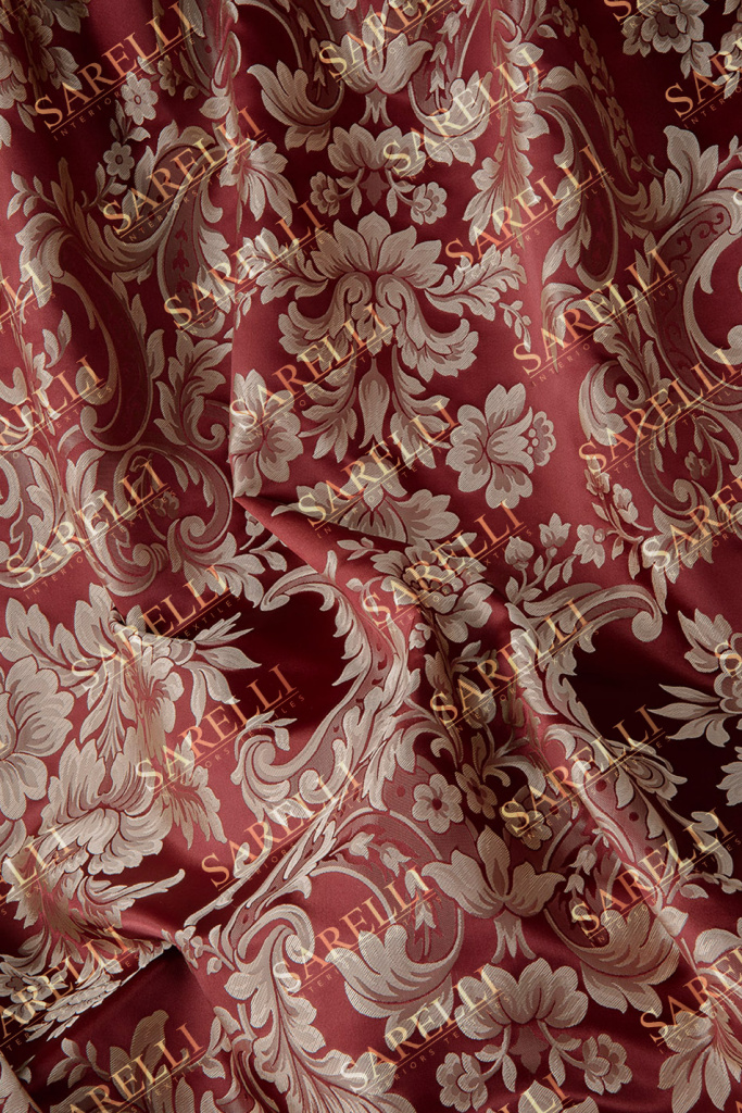 Contessina Main Cardinal Red Silver