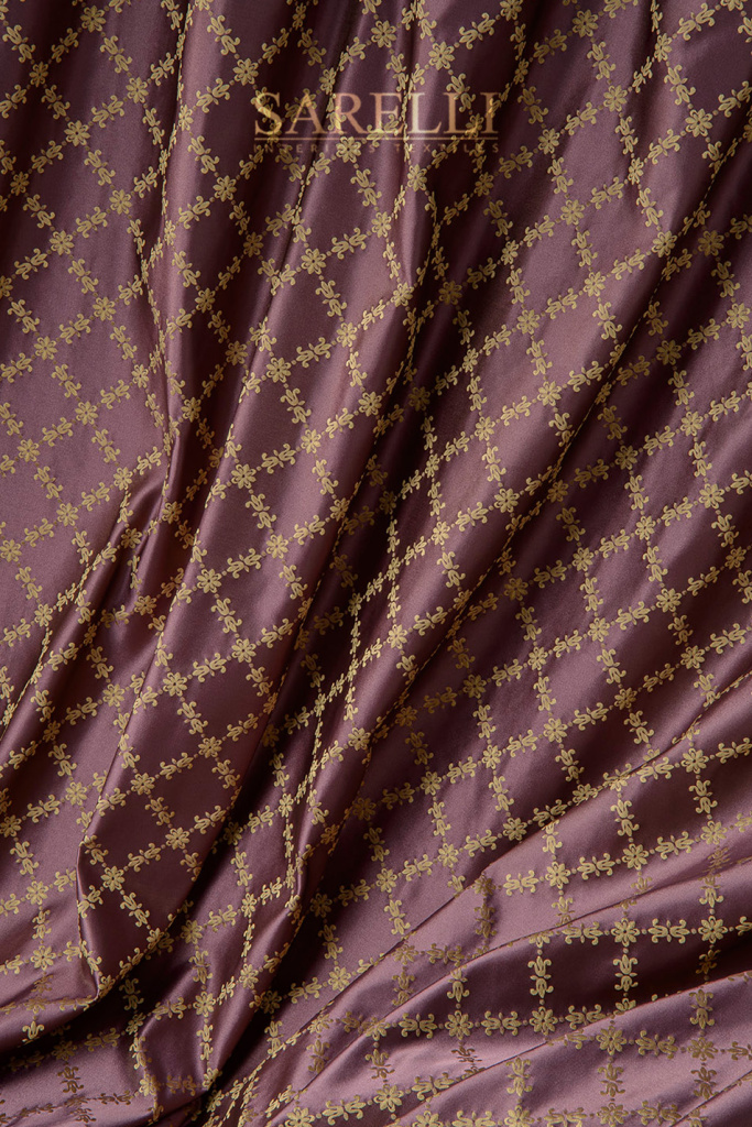 Damasque Flower Deep Purple