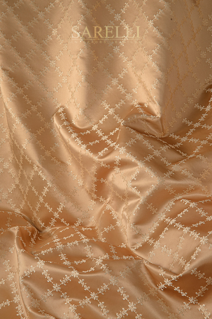 Damasque Flower Gold