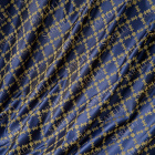 Damasque Flower Navy Blue