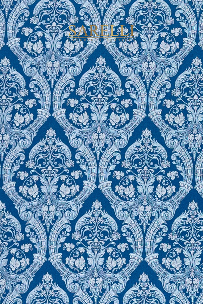 Dorchester Flower Coordinated Luxury Blue