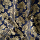 Florence Stripes Night Blue Gold