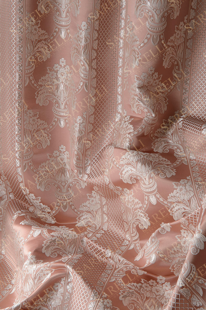 Florence Stripes Princess Pink Silver