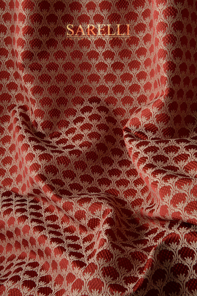 Jaqueline Rhombus Imperial Red Gold