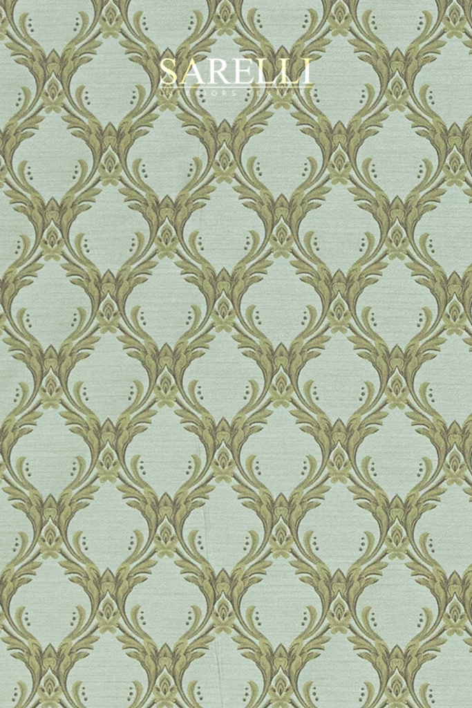 London Flower Coordinated Pistachio Green